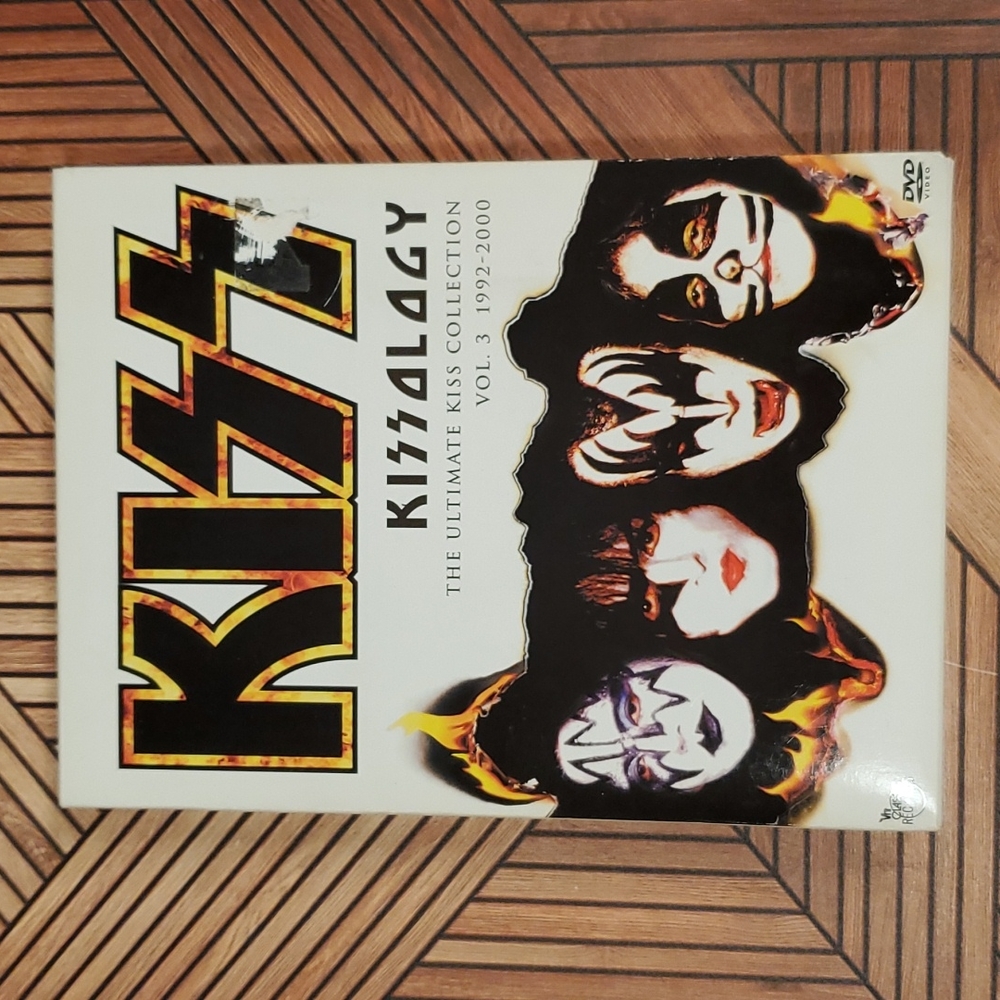 KISS Kissology  Volume 3 1992 - 2000 5 dvds total classic rock vintage metal